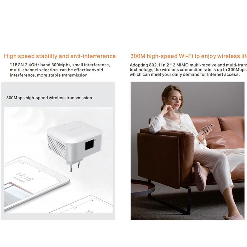 Jauns bezvadu maršrutētāja atkārtotājs 300 M 2,4 G paplašinātājs Wi-Fi signāla pastiprinātājs tīkla maršrutētājs Wi-Fi pastiprinātājs, kas piemērots mājas birojam