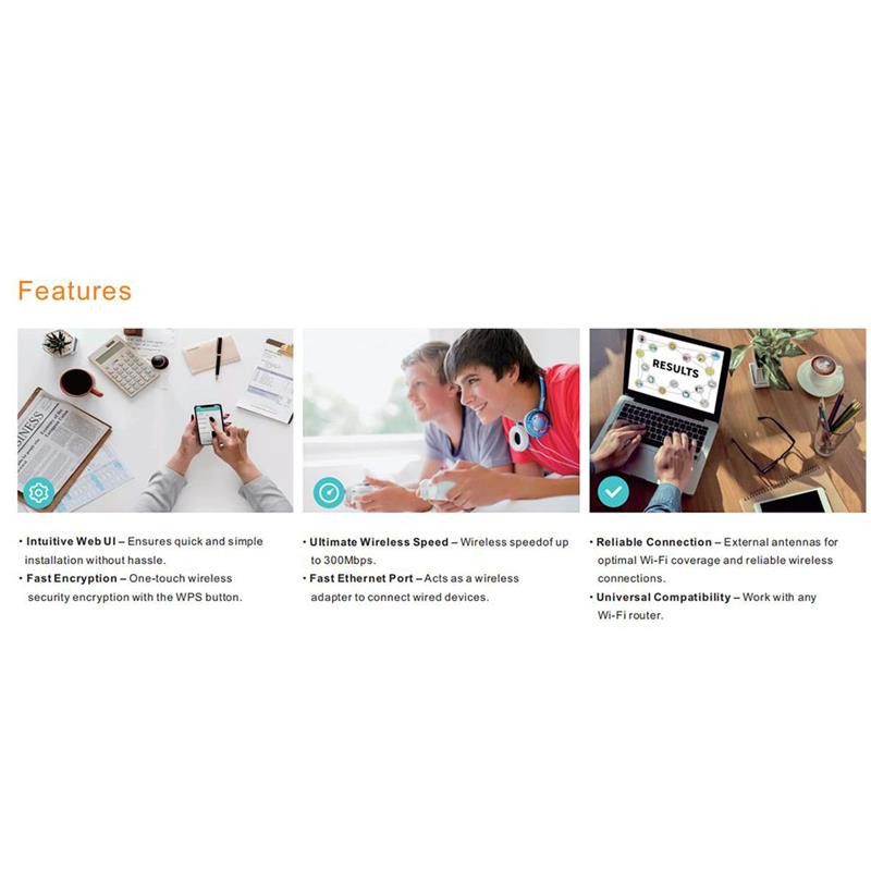 Jauns bezvadu maršrutētāja atkārtotājs 300 M 2,4 G paplašinātājs Wi-Fi signāla pastiprinātājs tīkla maršrutētājs Wi-Fi pastiprinātājs, kas piemērots mājas birojam