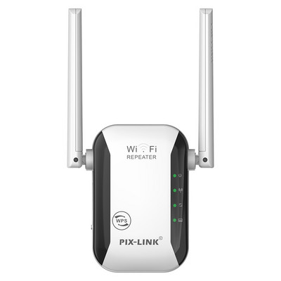 PIXLINK 2.4G belaidis „Wi-Fi“ kartotuvas 300 Mbps tinklo 4G „Wi-Fi“ maršrutizatoriaus plėstuvas, signalo stiprintuvas, 2 antena, stiprintuvo prieigos taškas