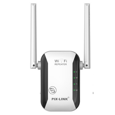 Originalus PIXLINK WiFi maršrutizatoriaus stiprintuvas Pro 300Mbps tinklo plėtiklis kartotuvas Maitinimo plėstuvas Roteador 2 antena namų biuras