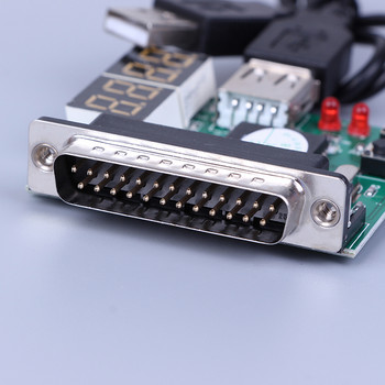 Υπολογιστής 4-ψήφιος φορητός υπολογιστής Μητρική πλακέτα USB& PCI Analyzer Διαγνωστικός έλεγχος ταχυδρομικής κάρτας για φορητό υπολογιστή