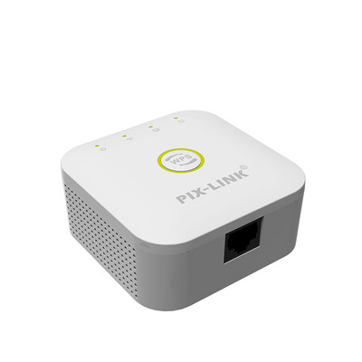 PIXLINK WiFi kartotuvas Belaidis Wi-Fi plėstuvas 300Mbps Wi-Fi stiprintuvas 802.11N ilgo nuotolio Wi-Fi signalo stiprintuvas 2.4G Wi-Fi repiter