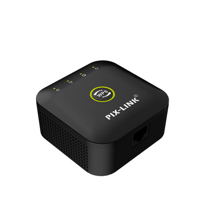 PIXLINK WiFi kartotuvas Belaidis Wi-Fi plėstuvas 300Mbps Wi-Fi stiprintuvas 802.11N ilgo nuotolio Wi-Fi signalo stiprintuvas 2.4G Wi-Fi repiter