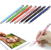 10 komada univerzalne 2u1 kapacitivne olovke za zaslon osjetljiv na dodir Stylus kemijska olovka za pametni telefon Tablet Školski uredski pribor