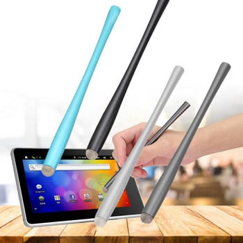 Για μολύβι ipad W3L Slim Body Πολυλειτουργικό Stylus Screen Screen Drawing Pen 8A Silver Fiber Cloth Styl Stylus Stylus