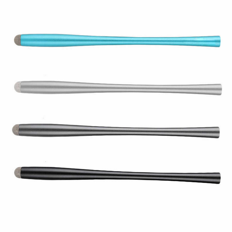 Για μολύβι ipad W3L Slim Body Πολυλειτουργικό Stylus Screen Screen Drawing Pen 8A Silver Fiber Cloth Styl Stylus Stylus