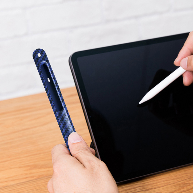 Carbon Fiber Case Cradle Keeper Tartóvédő védő iPadhez Apple Pencilhez 1 2