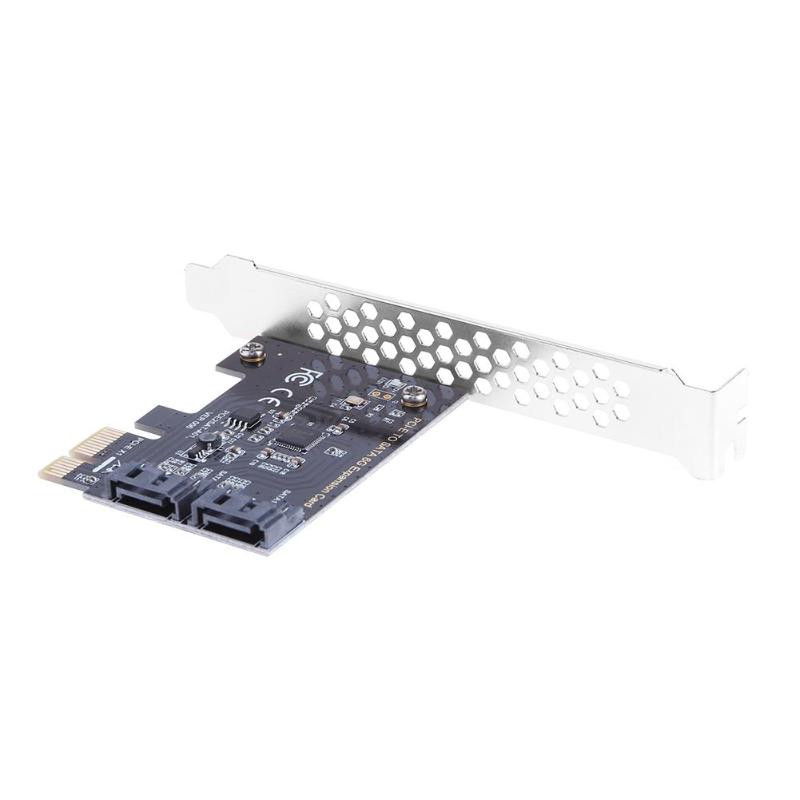 UUS PCIE-SATA-kaardi PCI-E-adapter PCI Expressi-SATA3.0-muunduriga 2-pordiline SATA III 6G laienduskontrolleri kaardiadapter