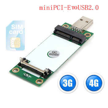 XT-XINTE Mini PCI-E Ασύρματη κάρτα προσαρμογέα WWAN σε USB 2.0 με υποδοχή κάρτας SIM για μονάδα WWAN/LTE 3G/4G για HUAWEI EM730
