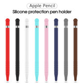 Skirtas Apple Pencil 1st Case Pieštuko dėklas Tablet Touch Stylus Pen apsauginis dangtelis maišelis Nešiojamas minkštas silikoninis dėklas