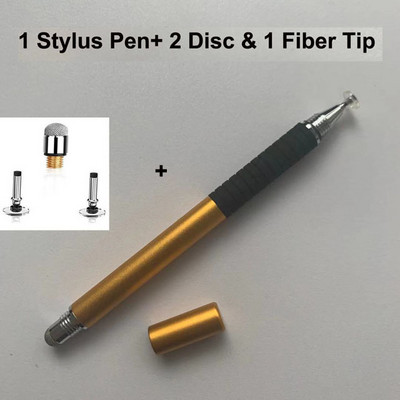 Univerzális 2 az 1-ben Stylus Pen Rajz Tablet Kapacitív Képernyő Caneta Touch Pen mobil Android telefonokhoz Okosceruza tartozékok