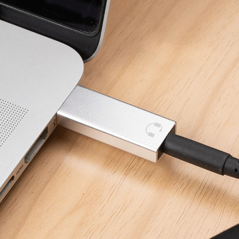 Εξωτερική κάρτα ήχου USB 2 ΣΕ 1 σε υποδοχή 3,5 mm Σετ μικροφώνου 7,1 καναλιών Προσαρμογέας ήχου HD για φορητό υπολογιστή
