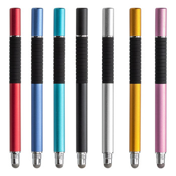 Universal 2 σε 1 Precision Disc Fiber Tip Stylus Pen Tablet Capacitive Screen Caneta Touch Pen για κινητό τηλέφωνο Android Smart