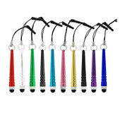 50 vienetų / partijos Stylus Pen Bundle Mini Crystal talpinis universalus jutiklinis ekranas, skirtas iPhone Samsung Huawei Android telefonams iPad iPod