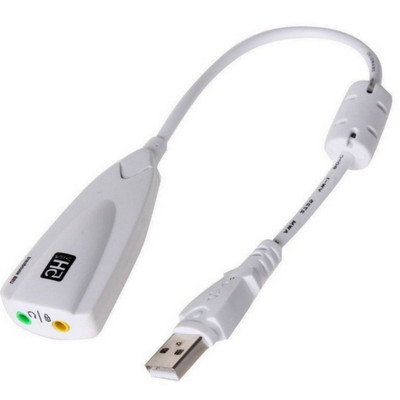 USB-helikaart 7.1 mikrofoni kõrvaklappide adapter 5HV2 USB 3D-kõlari väline USB-helikaart sülearvuti jaoks