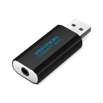 Vention hangkártya USB-3,5 mm-es audiointerfa-adapter 2 az 1-ben USB-fülhallgató hangszóró Macbook számítógéphez laptop PC hangkártyához