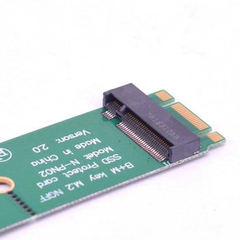 Β κλειδί SATA NGFF Προσαρμογέας Γυναικείο σε Αρσενικό Κλειδί B+M Κλειδί M.2 Εργαλείο δοκιμής SSD Προστασία κάρτας 2242 2260 σε 2280 Υποδοχή για Samsung EVO NGFF SSD