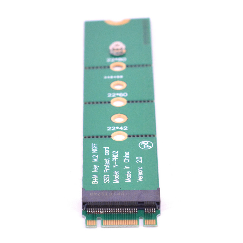 B-klahv SATA NGFF emase ja isase vahel Adapter B+M võti M.2 SSD testimistööriist Kaitsekaardi 2242 2260 kuni 2280 pesa Samsung EVO NGFF SSD jaoks