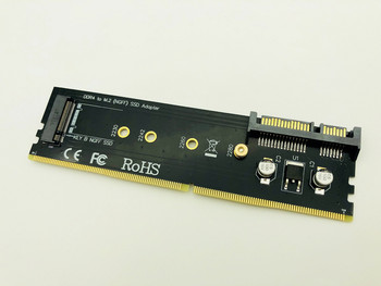 DDR4 σε M.2 SATA Adapter Riser Memory DDR4 DIMM to M.2 NGFF SSD B Key 15pin Power 7pin SATA Port to Motherboard 2230-2280 M2 SSD