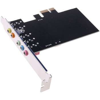 Ψηφιακή κάρτα ήχου PCI-E 5.1 Solid Capacitors CMI8738 Chipset + Barrier