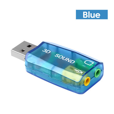 OLAF Mini vanjski USB na 3,5 mm mikrofon, utičnica za slušalice, stereo slušalice, 3d zvučna kartica, audio adapter, novo sučelje zvučnika za prijenosno računalo