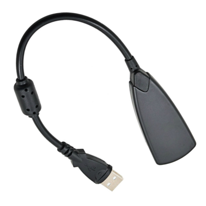 USB 5HV2 vezetékes sztereó kártya USB-3,5 mm-es audio interfész külső USB 7.1 hangkártya illesztőprogram nélkül PC laptop mikrofonhoz