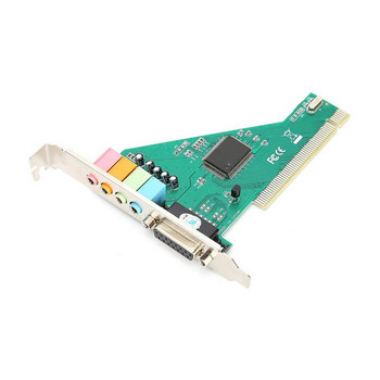 Κάρτα ήχου PCI 4.1 καναλιών Ενσωματωμένη κάρτα ήχου επιφάνειας εργασίας υπολογιστή Εσωτερική κάρτα ήχου Stereo Surround CMI8738