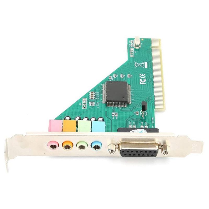Placă de sunet PCI 4.1 canale Computer desktop Placă de sunet încorporată Placă audio internă Surround stereo CMI8738