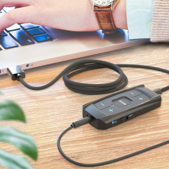 USB адаптер за звукова карта 7.1 канален външен адаптер Стерео звукова карта Конвертор 3,5 mm AUX жак за микрофон за игра