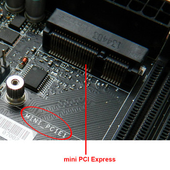 Κάρτα προσαρμογέα υποδοχής σύνδεσης κεφαλίδας mini PCIe σε 20 ακίδων USB 3.0, Mini PCI-e σε 2 θύρες USB3 επέκταση SATA, Molex 4Pin Power