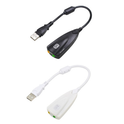 Εξαιρετικά ευέλικτη εξωτερική κάρτα ήχου USB Σταθερή και καλύτερη ποιότητα ήχου κάρτα ήχου