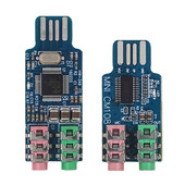 Garso plokštė be USB disko išorinės garso plokštės modulis CM108 nešiojamam kompiuteriui 2023