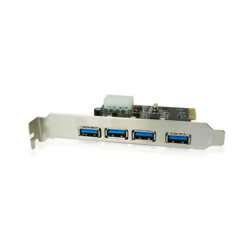 4 portu USB 3.0 PCI-e paplašināšanas karte PCI express PCIe USB 3.0 centrmezgla adapteris 4 portu USB3.0 kontrolleris USB 3 0 PCI e ar SATA/IDE