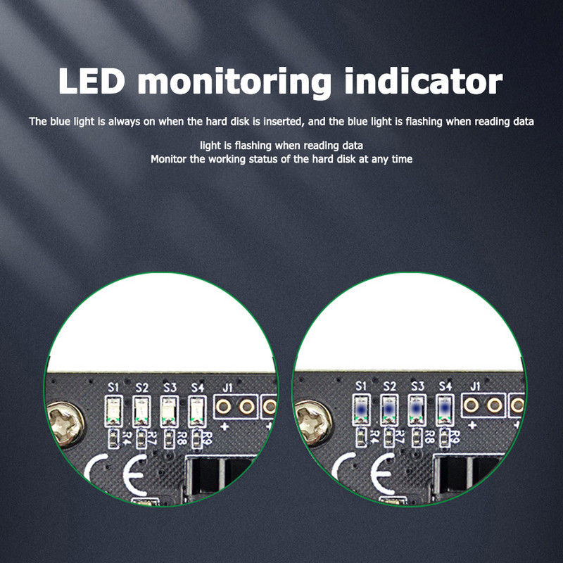 4 porta SATA III PCIe kartica za proširenje 6Gbps SATA 3.0 na PCI-e 1X kartica kontrolera PCI Express adapter pretvarač podrška X4 X8 X16