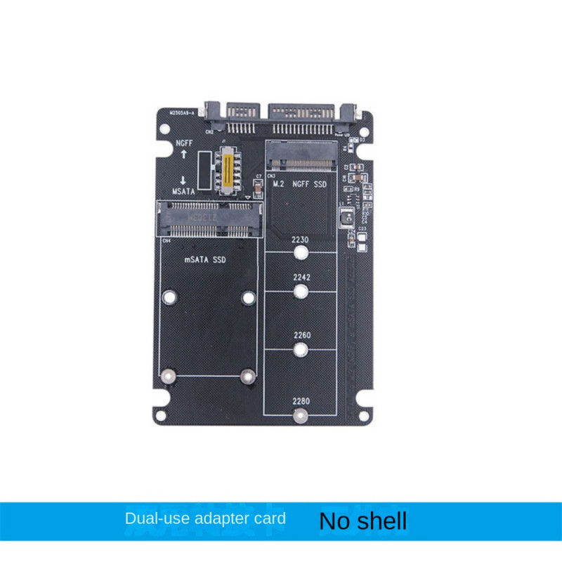 2 NGFF MSATA SSD na SATA 3.0 adapter 2 u 1 pretvaračka kartica za prijenosno računalo