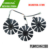 GPU VGA aušintuvo grafika gtx1080 gtx980ti gtx1060 gtx1070 ventiliatorius, skirtas ASUS STRIX GTX 1080/980Ti/1060/1070 vaizdo plokščių aušinimo sistemai