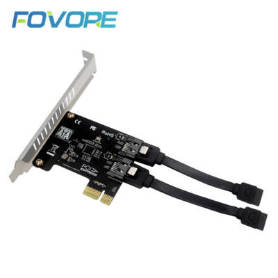 PCIe Sata към 5 порта SATA 3 III 3.0 6 Gbps SSD адаптер PCI Express x1 Контролна платка Разширителна Raid карта Поддръжка x4 x6 x8 x16