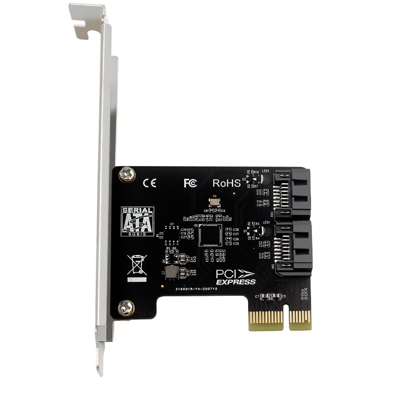 PCIe Sata kuni 5 porti SATA 3 III 3.0 6 Gbps SSD-adapter PCI Express x1 kontrolleriplaadi laiendus-Raid-kaardi tugi x4 x 6 x8 x16