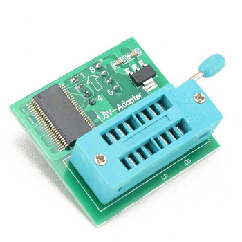 CH341A BIOS USB програматор SOP8 DIP8 1.8V гнездо за преобразуване 8-пинов комплект тестови клипове за IPhone или дънна платка