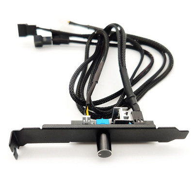 12 V kompiuterio korpuso reguliatoriaus skirstytuvo aušinimo ventiliatoriaus stebulės rankenėlė Praktiška nuo 1 iki 3 8 krypčių kompiuteris 4 kontaktų 3 kontaktų adapterio greičio valdiklis universalus