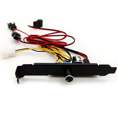 12 V kompiuterio korpuso reguliatoriaus skirstytuvo aušinimo ventiliatoriaus stebulės rankenėlė Praktiška nuo 1 iki 3 8 krypčių kompiuteris 4 kontaktų 3 kontaktų adapterio greičio valdiklis universalus