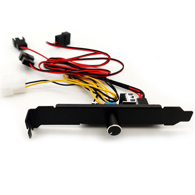 12 V kompiuterio korpuso reguliatoriaus skirstytuvo aušinimo ventiliatoriaus stebulės rankenėlė Praktiška nuo 1 iki 3 8 krypčių kompiuteris 4 kontaktų 3 kontaktų adapterio greičio valdiklis universalus