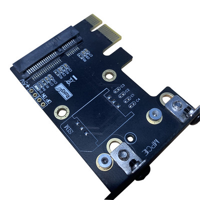 XT-XINTE Mini Pcie – PCIE X1 WIFI vezeték nélküli hálózati kártya AX200 Mini PCI-E adapterkártya terelőtartóval asztali számítógéphez