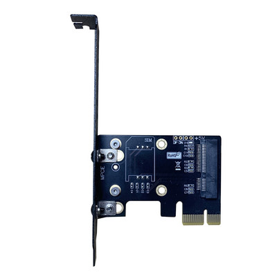 XT-XINTE Mini Pcie – PCIE X1 WIFI vezeték nélküli hálózati kártya AX200 Mini PCI-E adapterkártya terelőtartóval asztali számítógéphez