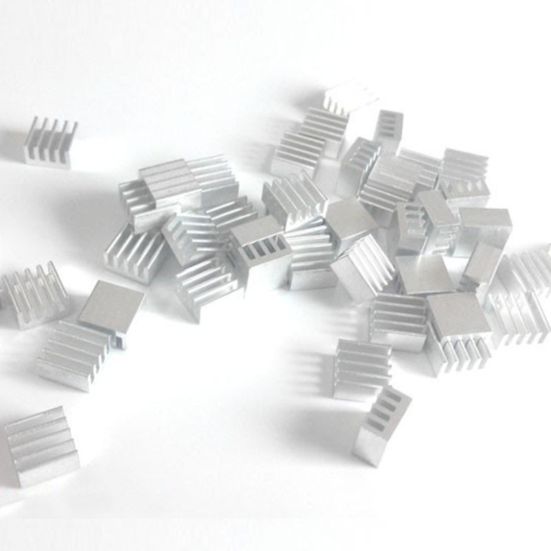 En-Labs 50 buc/lot Radiator din aluminiu 8,8x8,8x5mm Radiator de răcire cu cip electronic pentru CPU, RAM, GPU, radiator cu chipset A4988