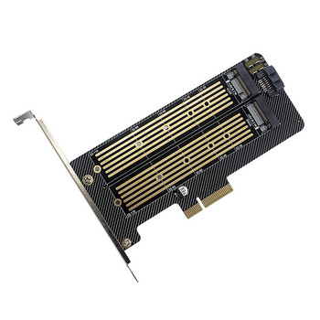 Κάρτα επέκτασης M.2 NVME/NGFF σε PCI-E X4 Κάρτα προσαρμογέα SSD με διασύνδεση κλειδιού M.2 M-πλήκτρο B Υποστήριξη πρωτοκόλλου PCI-E/SATA
