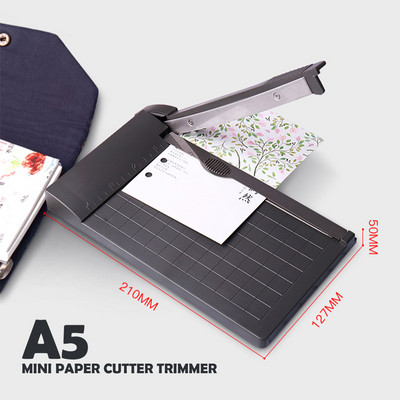 Mini A5 Paper Cutter Trimmer Φωτογραφία Μηχανή κοπής γκιλοτίνα Λεύκωμα Μαχαίρι για Σχολικό Γραφείο Κάρτα φωτογραφιών DIY