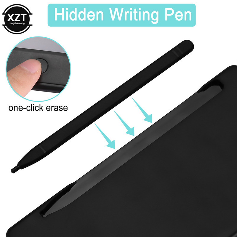 6,5 collu pārnēsājams kalkulators LCD ekrāna rakstīšanas planšetdators salokāms zinātnisks kalkulators planšetdators digitālais zīmēšanas bloks ar irbuli