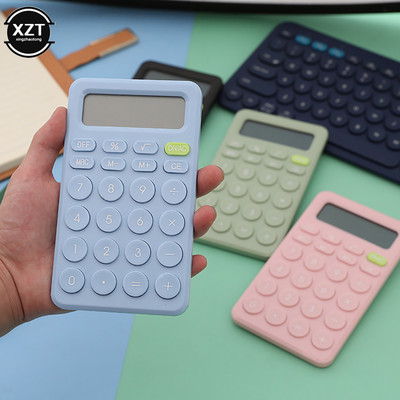 Mini Calculator de birou cu 8 cifre Instrument de contabilitate financiară de afaceri cu buton mare, potrivit pentru studenții de la școală Rechizite pentru afaceri mici