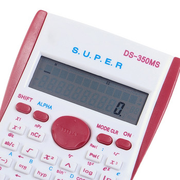 12-цифрен научен калкулатор 240 функции Статистика Математика 2-редов дисплей Инструмент за финансово счетоводство Използване в училище за офис